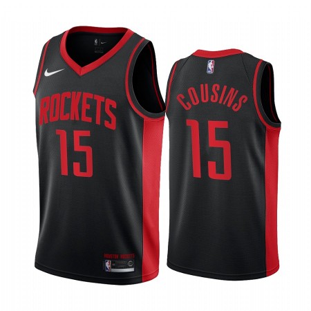 Herren NBA Houston Rockets Trikot DeMarcus Cousins 15 2020-21 Earned Edition Swingman